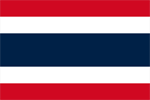 Thailand flagga
