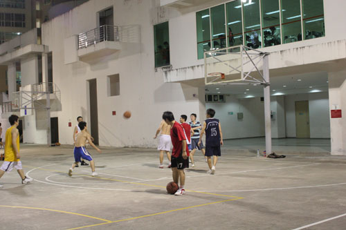 Basket at Prince George Park