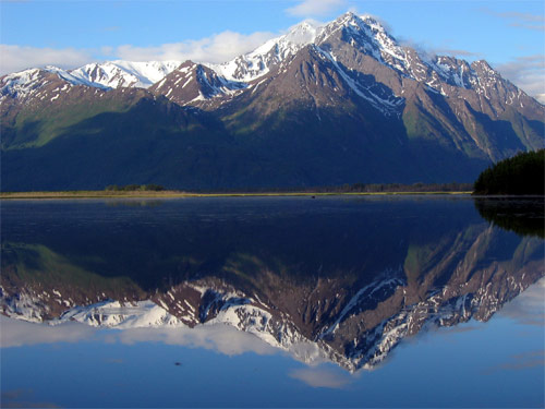Mud Lake i Alaska
