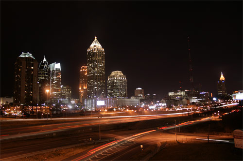 Atlanta Georgia by Night