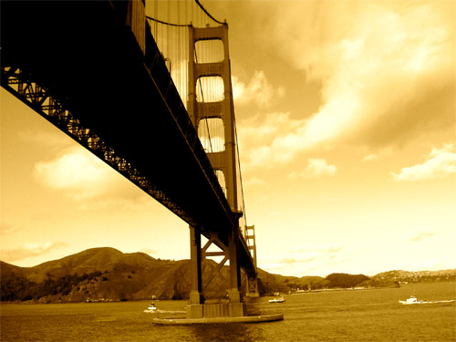 Golden Gate Bron i Kalifornien