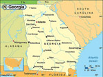 Georgia karta