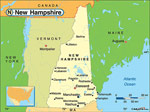 New Hampshire karta