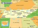 Tennessee karta