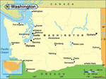 Washington karta