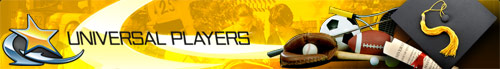 Universal Players Logo Banner